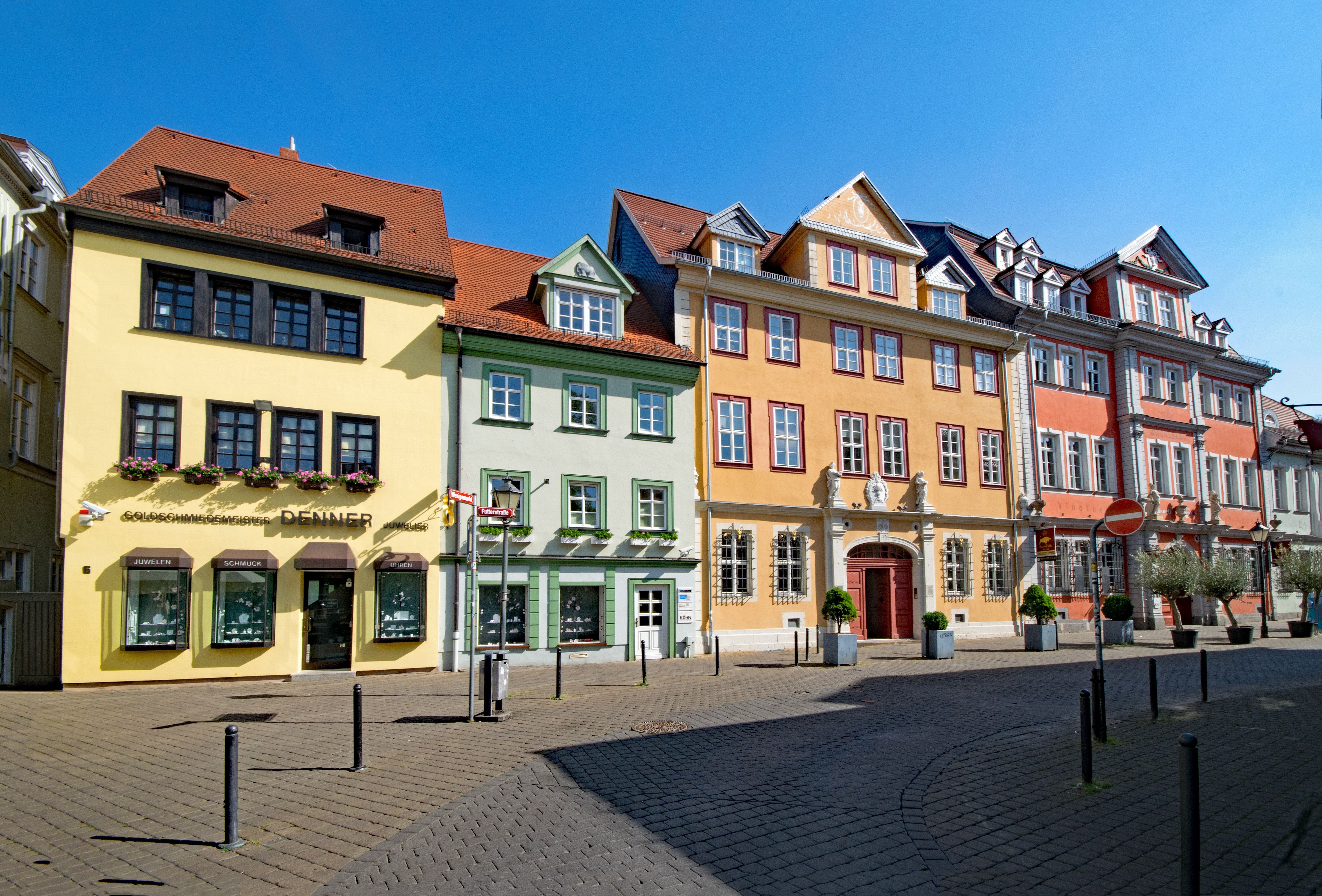 Erfurt - historische Häuserzeile