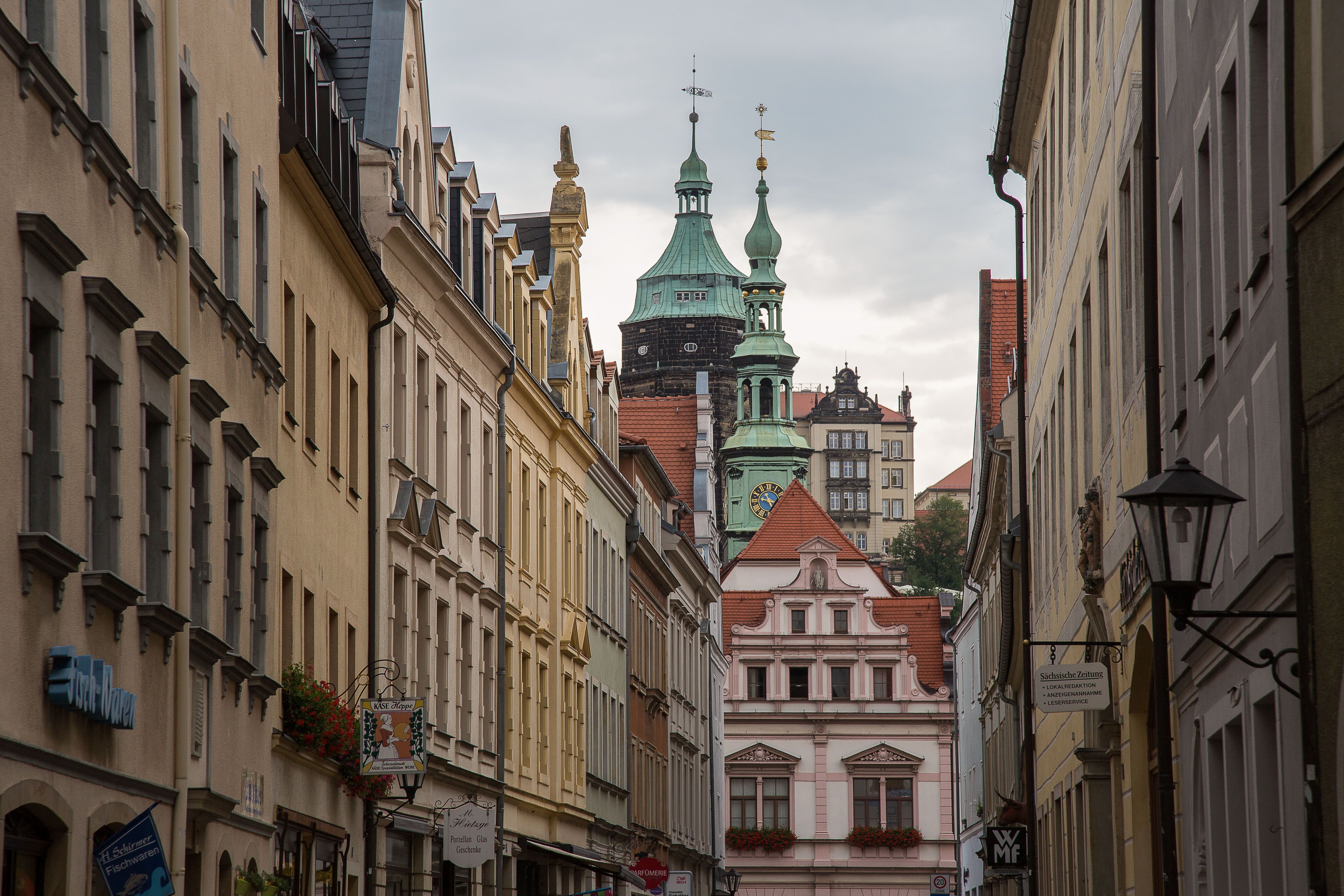 Die historische Altstadt von Pirna