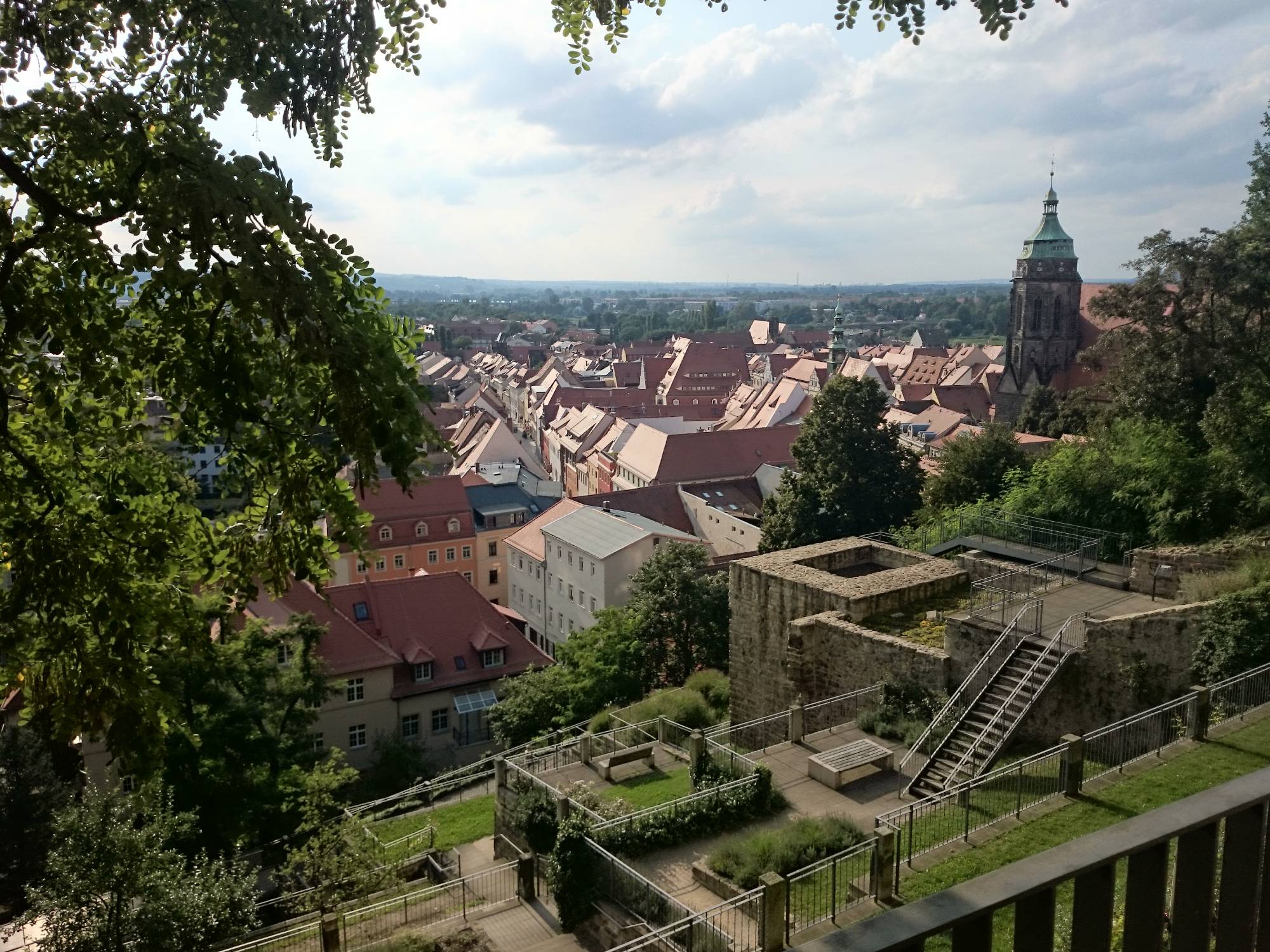 Blick vom Sonnenstein in Pirna